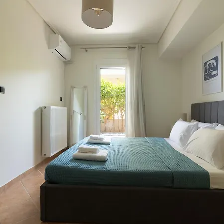 Seaview - 2br, Terrace & Bbq I Apartment Loutraki (Corinthia)