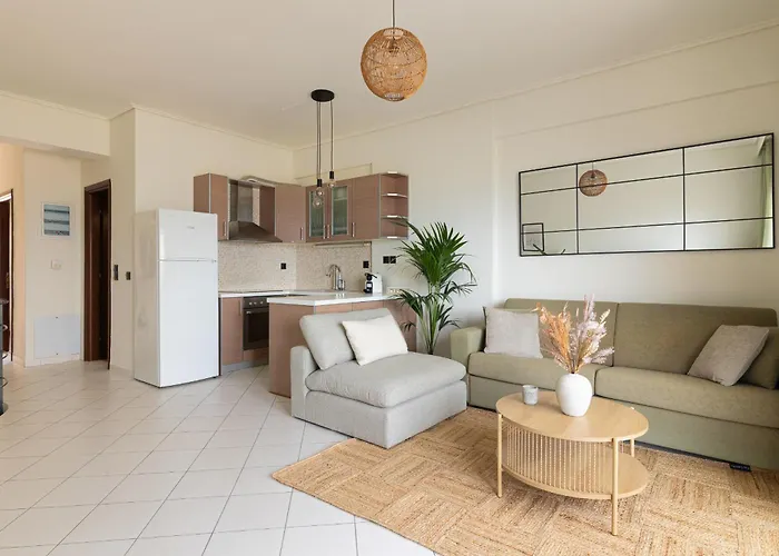 Seaview - 2br, Terrace & Bbq I * ルートラキ